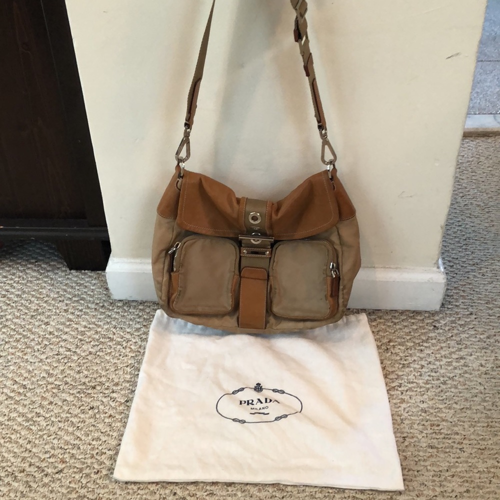 Authentic Prada Handbag with Dust Bag